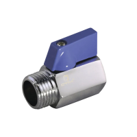 Купить Кран шаровой для воды мини 1/2" внутр/наруж, флажок  (1/144) "Стм"