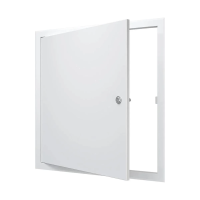 Купить Люк-дверца ревизионная 660 х 660 мм с фланцем и замком, метал. (1/6) "EVECS" лт6060мзп