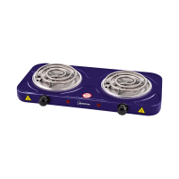 Купить Плита электр. 2-конфор. (тэн) "HOMESTAR" HS-1105 (синий) (1/5)