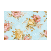 Купить Клеенка пвх основа нетканая 135 см  рулон 20 м (1)  "MAJOR" 553/11 (синий)