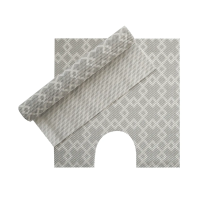 Купить Набор ковриков для ванной V24SL 50*52 + 50*85 см, вспененный пвх (1/20)