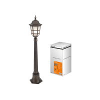 Купить Светильник садово-парковый "Меридиан" столб н=1,05 м, 1х100 вт, е27, алюм., кофейн. TDM SQ0330-2069