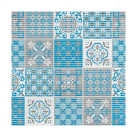 Купить Коврик "Преображение" 65 см  рулон 15 м (1) вспененный пвх 7089-225PT-TURQUOISE