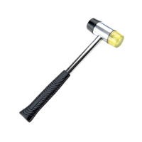 Купить Киянка резиново-пластиковая 400 г стальная обрезин. рукоятка (1/6/36) "BEOROL"