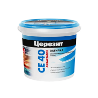 Затирка се 40 AQUASTATIC №04 серебристо-серая, ведро 1 кг (1/12) 