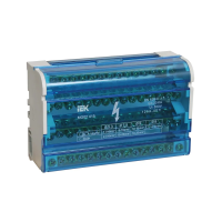 Купить Шины на DIN-рейку в корпусе (кросс-модуль) шнк 4х15 3L+PEN (1/50) "IEK"