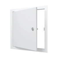 Купить Люк-дверца ревизионная 460 х 460 мм с фланцем и замком, метал. (1/6) "EVECS" лт4040мзп