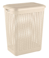 Купить Корзина для белья 50 л 420*310*560 мм (1/6) "Бытпласт"