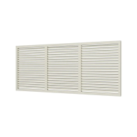 Купить Экран декоративный на радиатор пласт. 600 х 1500 мм слоновая кость (1/5) "Эра" п60150р сл.кость