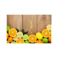 Купить Доска разделочная стекл. "Цитрусовый микс" 18*28 см (1/12) "Мультидом" VL48-70