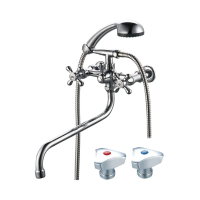 Купить Смеситель для ванн псм-157-к/80 длинный излив (1/10) "Профсан"