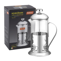 Купить Чайник-кофейник с прессом "ALITO" стекло 0,35 л (1/12) "MALLONY"