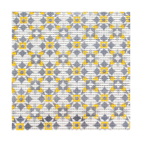 Купить Коврик "Преображение" 80 см  рулон 15 м (1) вспененный пвх 7093-215PT-YELLOW-GREY