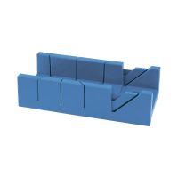 Купить Стусло пластмассовое 300 х 100 мм, 4 угла для запила (1/42) "Сибртех"