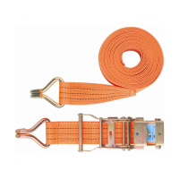 Купить Ремень багажный с крюками 0,05 х 6 м, храповой механизм (1/10) "STELS"