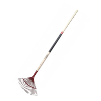 Купить Грабли веерные проволочные 22 зуба с дерев. черенком (1/5) гв-п