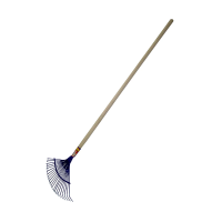 Купить Грабли веерные пластинчатые 22 зуба с дерев. черенком (1/5) гв-л