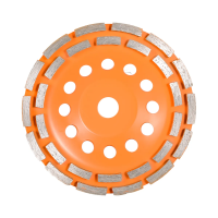 Купить Чашка алмазная зачистная 180 мм 2-рядная (1/20) "Вихрь"