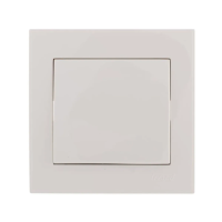 Купить Переключатель перекрестный "RAIN" 1 кл., белый (1/10/120) "LEZARD" 703-0202-107