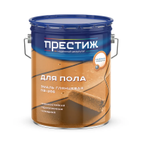 Эмаль пф-266 желто-коричневая 20 кг (1) "Престиж"
