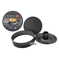 Купить Форма для выпечки антипригарн. разъемная "Два в одном" D=24, H=7 см (1/12) "MALLONY" SF-012S