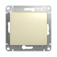 Купить Выключатель "GLOSSA" 1 кл. (механизм) 10а, бежевый (1/20/160) "SCHNEIDER"