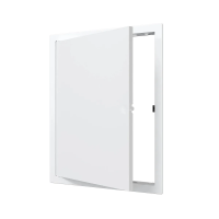 Купить Люк-дверца ревизионная нажимная 224 х 274 мм с фланцем пластик (1/24) "EVECS" L2025N