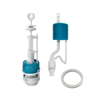 Купить Арматура водосливная шток (белый) нижний подвод (1/25) "Инкоэр" и - сба-нпрнрф-б-в р