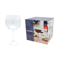 Купить Бокал для вина "Время дегустаций бургундия" 650 мл (набор 4 шт.) (1/2) "LUMINARC"