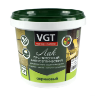 Лак акриловый пропиточный с антисептиком венге  0,9 кг (1/6)  "Вгт"