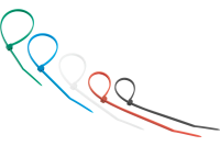 Купить Хомуты нейлон 2,5 х 150 мм (набор 25 шт.), разноцветные (1/10/1000) "REXANT" 07-0158-25