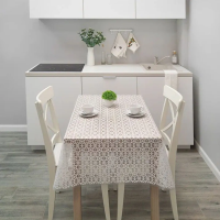 Купить Скатерть пвх "Муза" 132*228 см витраж (1/12) 023-WHITE