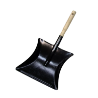 Купить Совок для мусора метал. с дерев. ручкой (1/10)