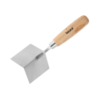 Купить Кельма для внешних углов нержав. 80 х 60 мм дерев. ручка (1/10/50) "BEOROL"