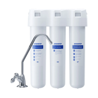 Купить Система очистки воды "Кристалл H" 3 ступени (под мойку, с краном) (1/3) "Аквафор"