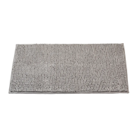 Купить Коврик для ванной "MERCI" 45*70 см, полиэстер (серый) (1/36) "SWENSA" ATM-2100GRY-B