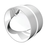 Купить Соединитель круглых каналов с обратным клапаном D-125 мм (1/12) "Эра" 12,5скпо