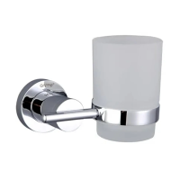 Купить Стакан для ванной комнаты с держателем G1806, хром (1/10/40) "GAPPO"