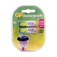 Купить Аккумулятор GP RECHARGEABLE 130AAHC-2DECRC2  тип аа, 1300 мач (2 шт. в блистере) (1/10/100)