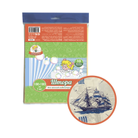 Купить Штора для ванной 180*180 см (пэт с рисунком) корабли (1/40) "Умничка"