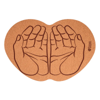 Купить Коврик для бани и сауны пробковый "Ладони" 43*30 см (1/12) "Банные штучки" 40241