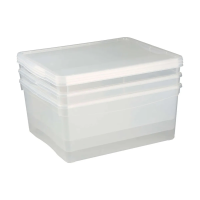 Купить Ящик универс. с крышкой 400*335*170 мм (набор 3 шт.) (1/2) "Бытпласт"