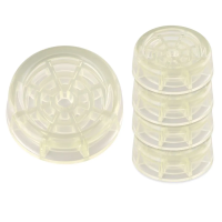 Купить Подставки антивибр. для бытовой техники (круглые прозрачн.) 4 шт. (1/15/45) "Мультидом" мт76-134