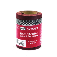 Купить Бумага наждачная шлифовальная  P 100  рулон 100 мм х 5 м  (1/48) "Кедр" 140-0100