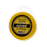 Купить Леска для триммера TS3012 3 мм 12 м витой квадрат (1) "HUTER"