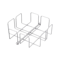 Купить Салфетница "Квадро" хром. (1/4/60) "Мультидом" DA52-5