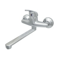 Купить Смеситель для кухни (настенный) "Престиж" цс-см 294-2 D40 м42 поворотн. излив (1/10)