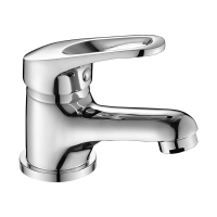 Купить Смеситель для умывальника DR21011 монолитный (1/12) "DECOROOM"