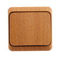 Купить Выключатель открыт. уст. "Этюд" 1 кл. 10а, бук (1/25/200) "SCHNEIDER"