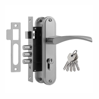 Купить Замок врезной 700-61,5 мм хром НОРА-М 